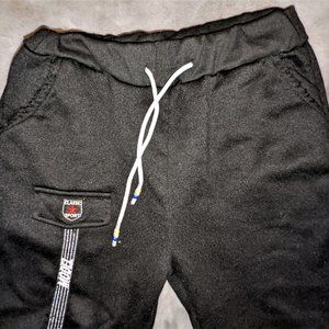 *Ladies Black Darong Collection Warm-Up Pants Size S 24 Inch Waist*